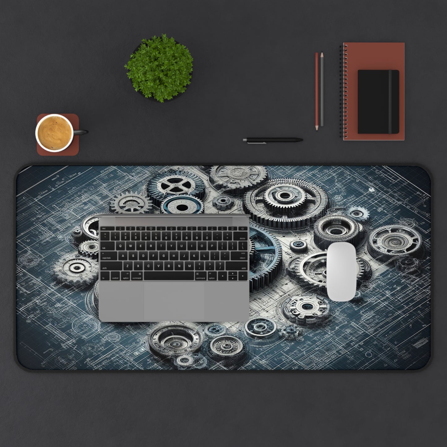 Mechanical Gears | Desk Mat