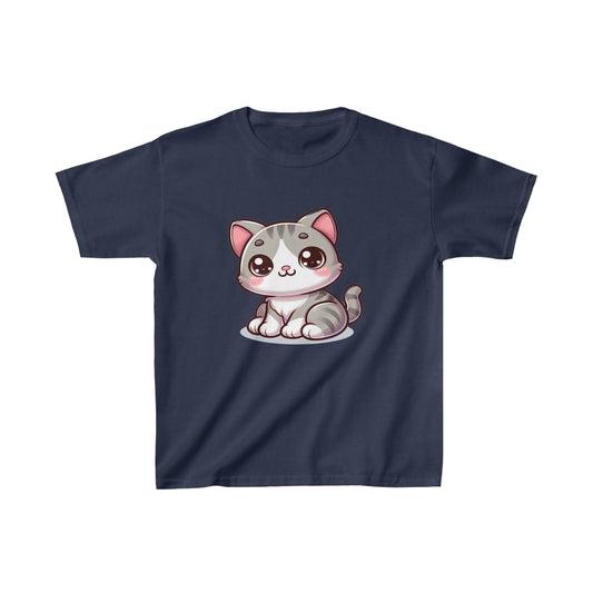 Cute Kitty | Kids Heavy Cotton™ Tee