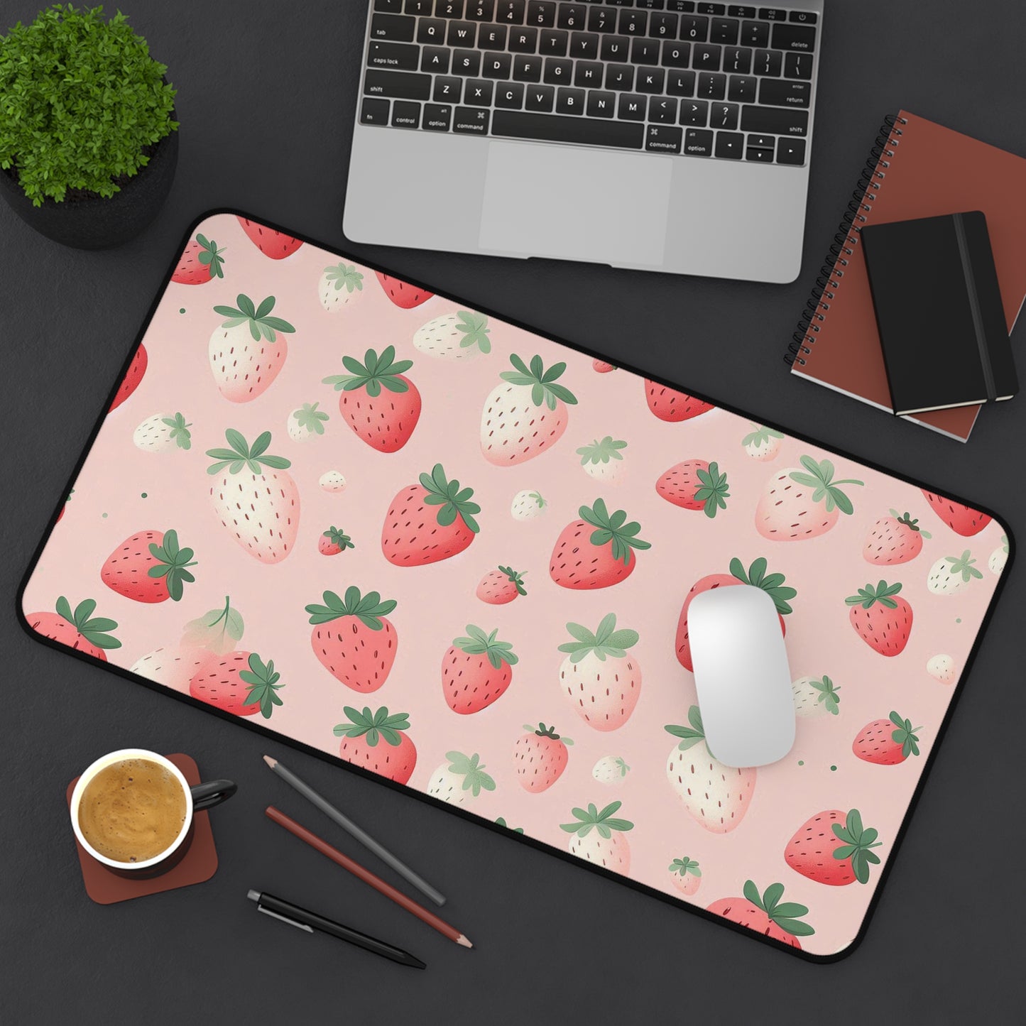 Strawberries | Desk Mat