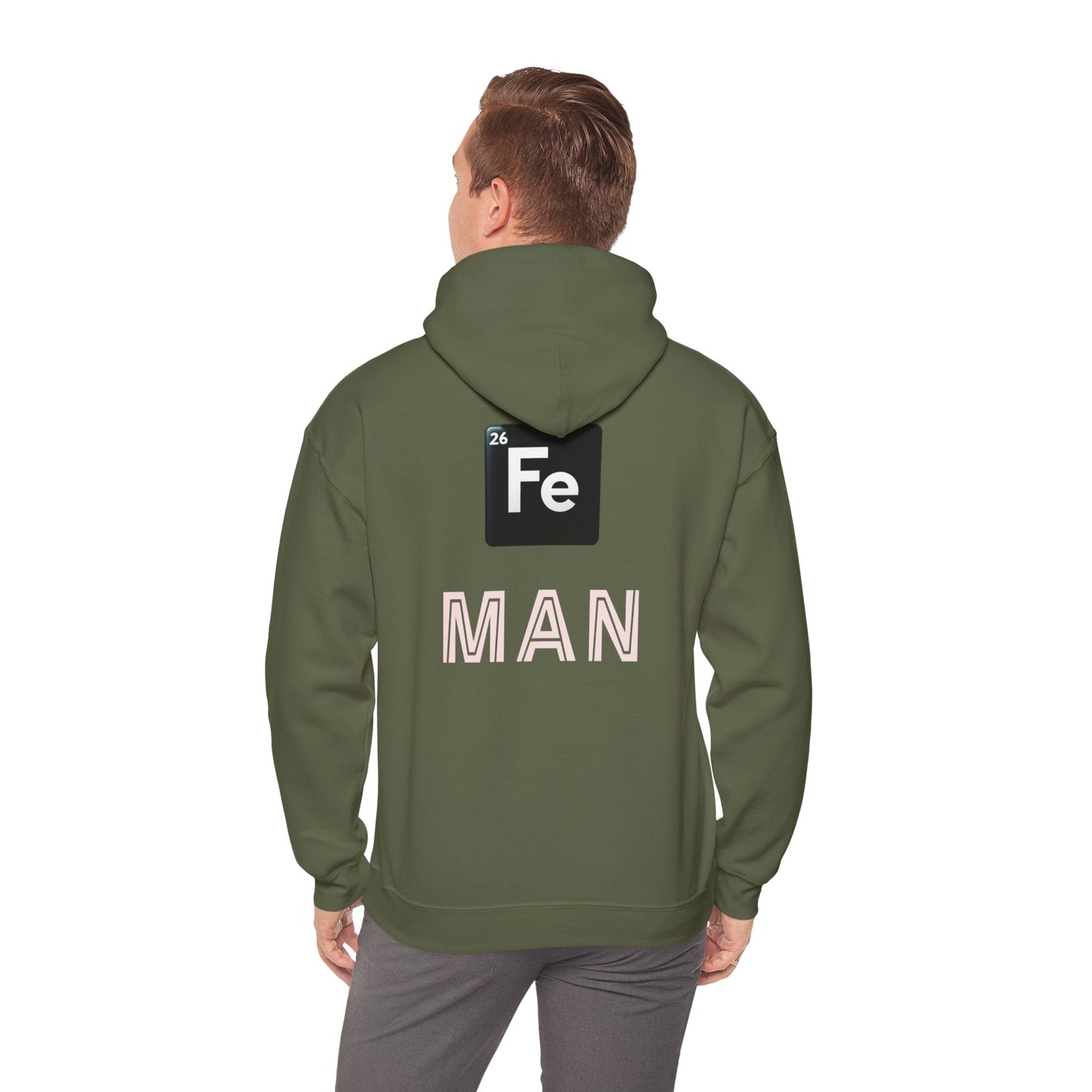 Fe Man | Unisex Heavy Blend™ Hooded Sweatshirt