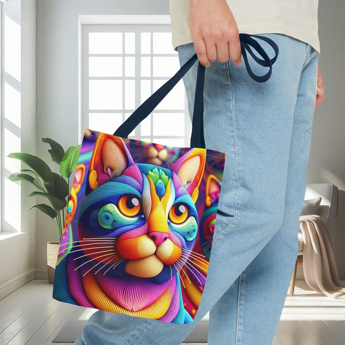 Vibrant Cats | Tote Bag