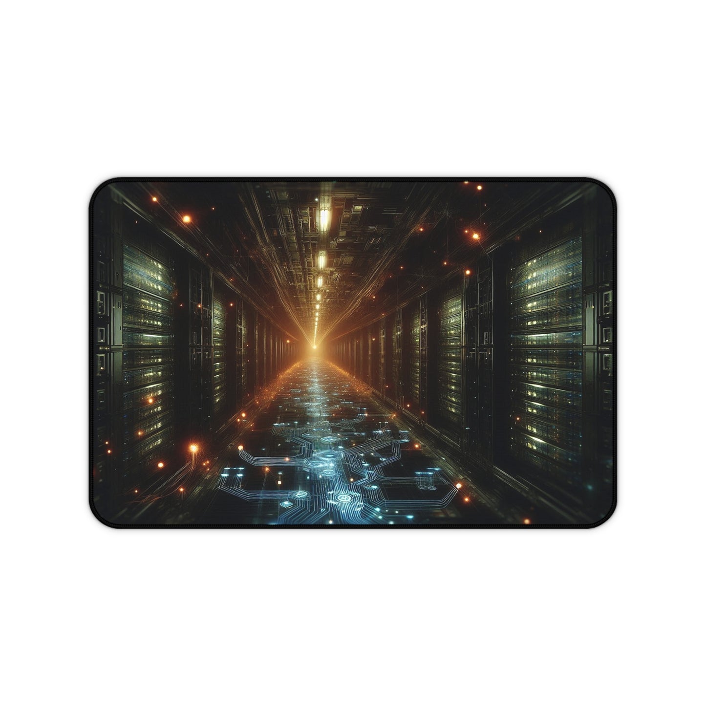 Hidden Servers and Data Tunnels | Desk Mat