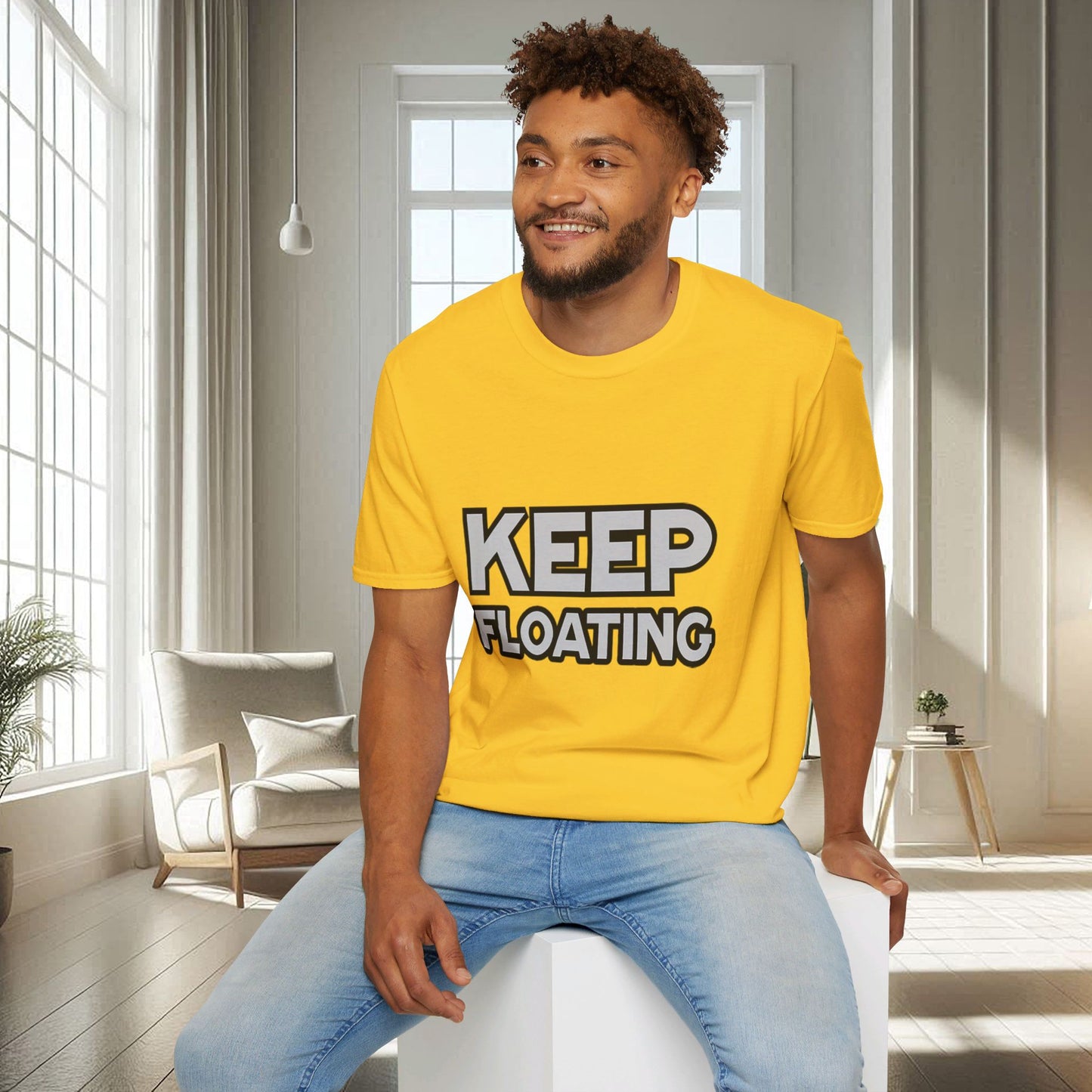 Keep Floating | T-shirt doux unisexe