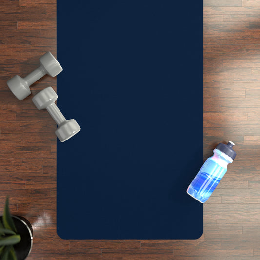 Navy Blue | Rubber Yoga Mat