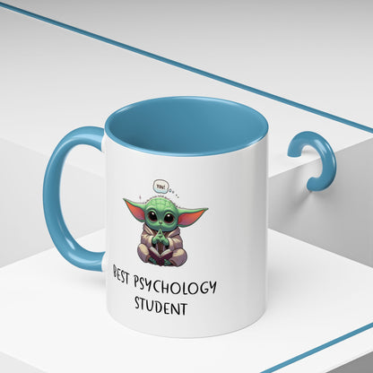 Best Psychology Student | Accent Coffee Mug (11, 15oz)