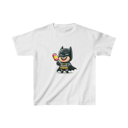 Superhero with ice-cream | Kids Heavy Cotton™ Tee