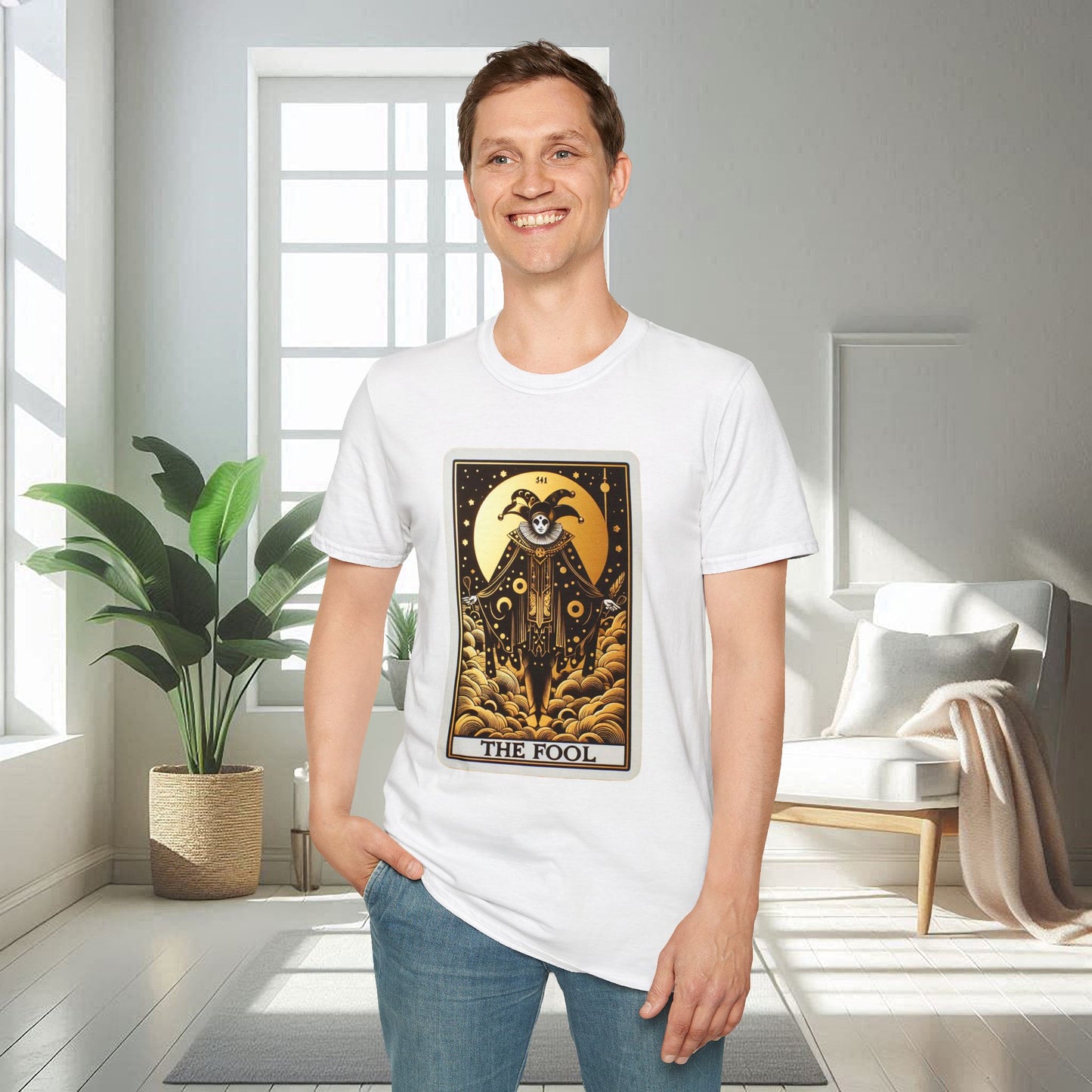 The Fool Tarot Card | Unisex Soft T-shirt