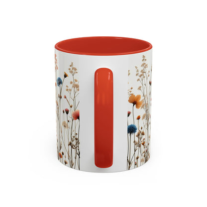 Believe | Wildflowers | Accent Coffee Mug (11, 15oz)