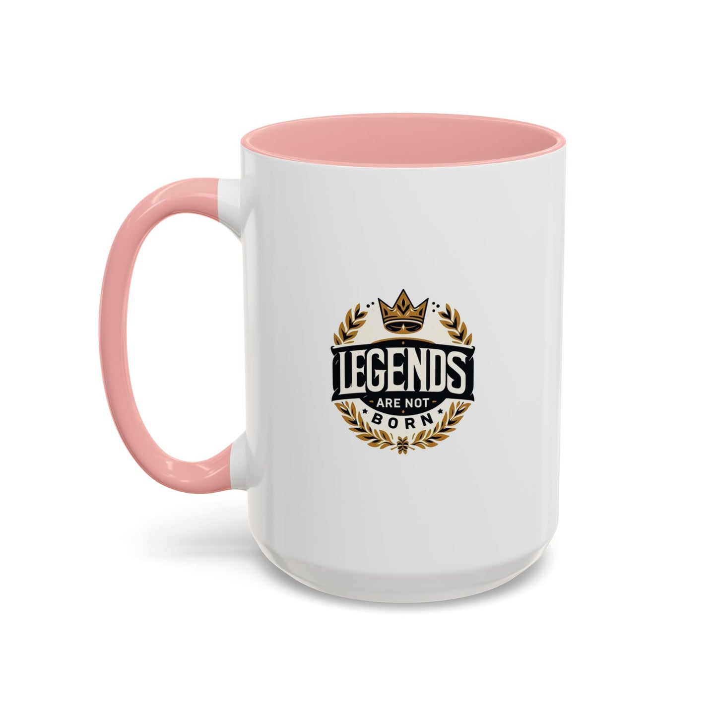 Legend Are Not Born | Accent Coffee Mug (11, 15oz)