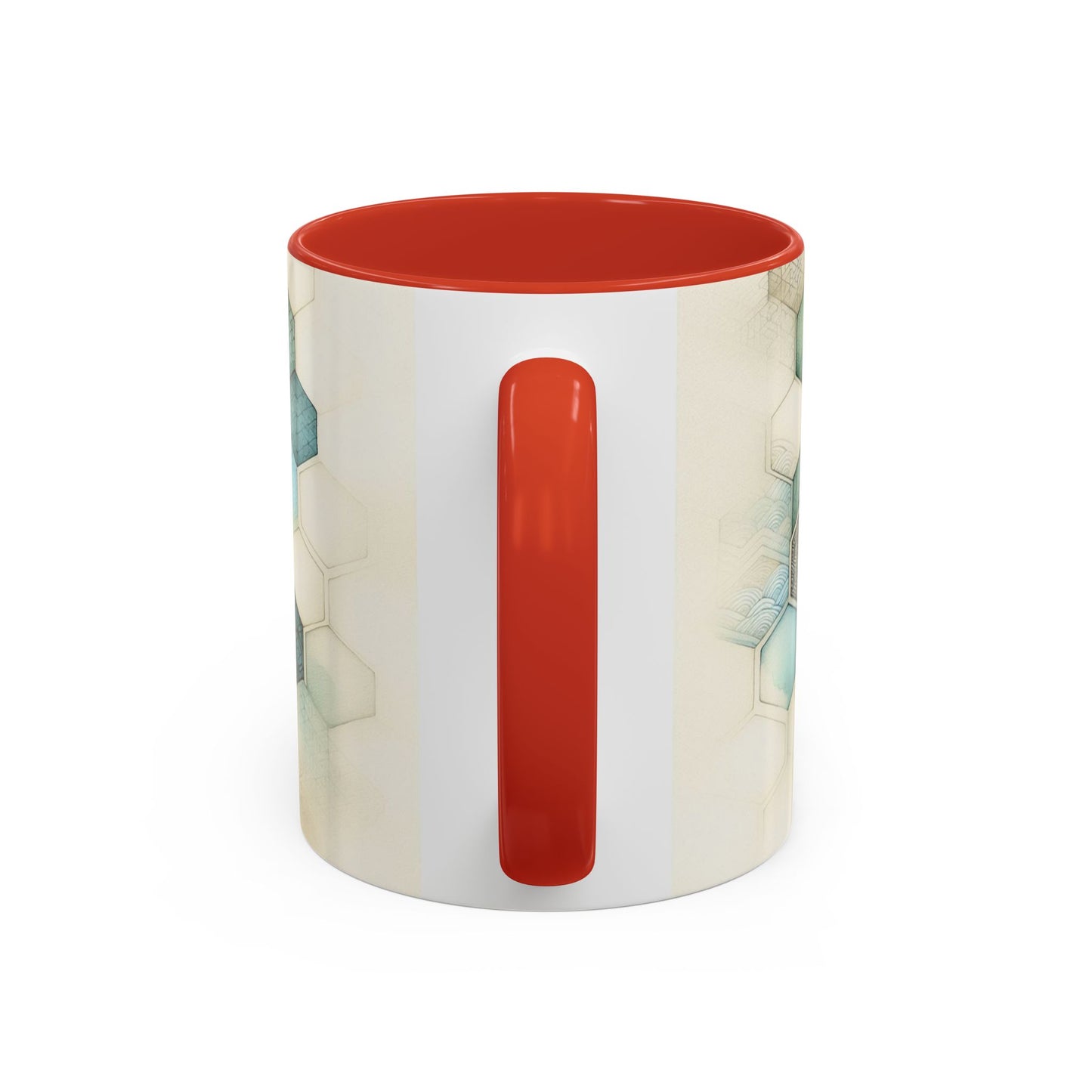 Calming Geometric Design | Accent Coffee Mug (11oz)