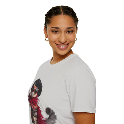 Fashionista Cat | Unisex Soft T-shirt