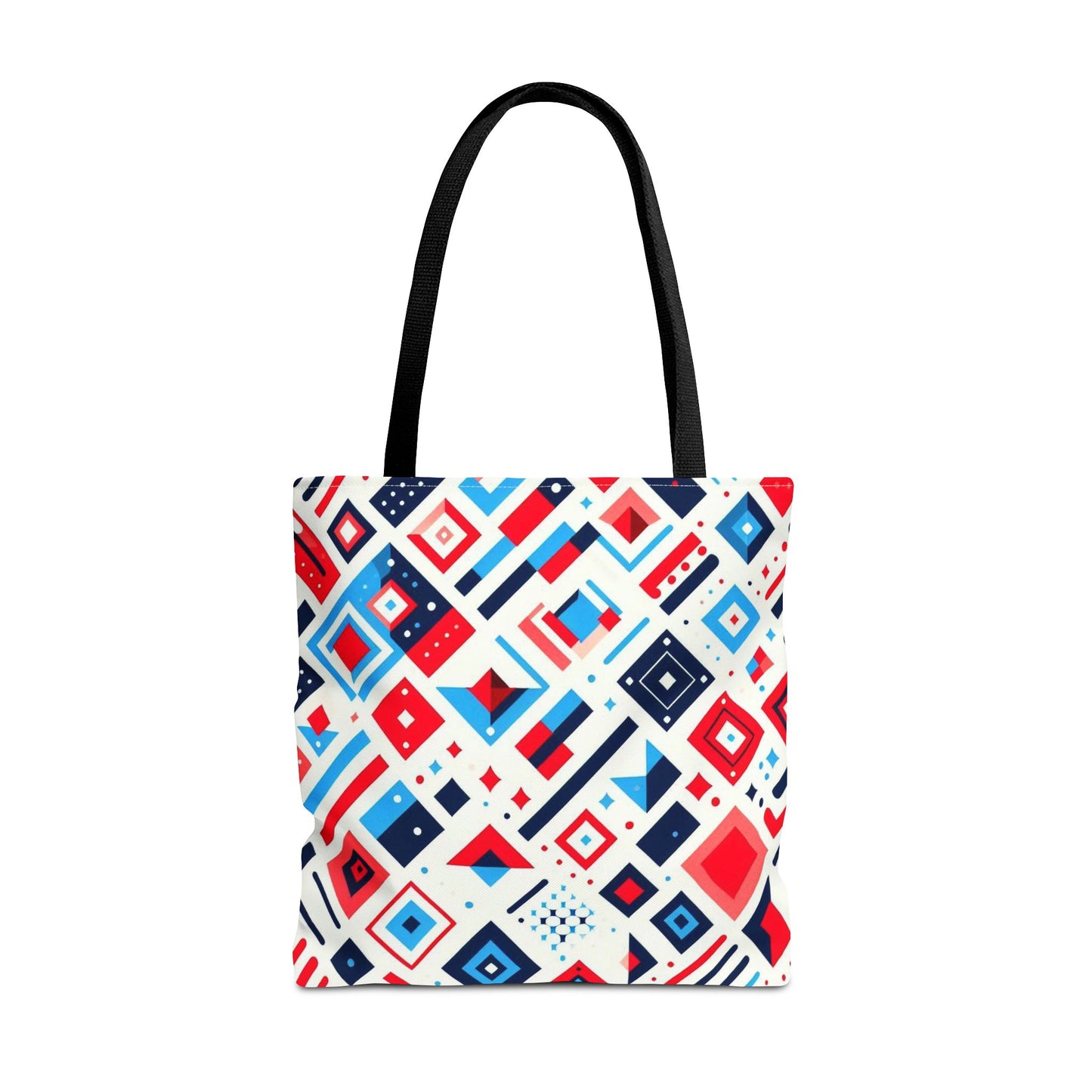 Modern Multicolored Abstract Shapes | Tote Bag