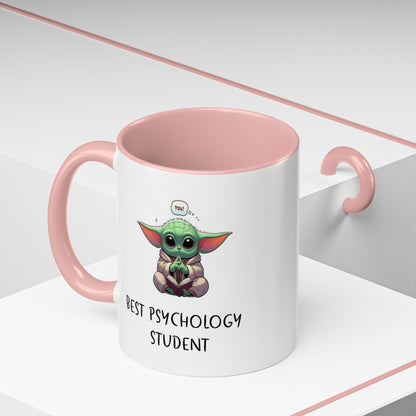 Best Psychology Student | Accent Coffee Mug (11, 15oz)