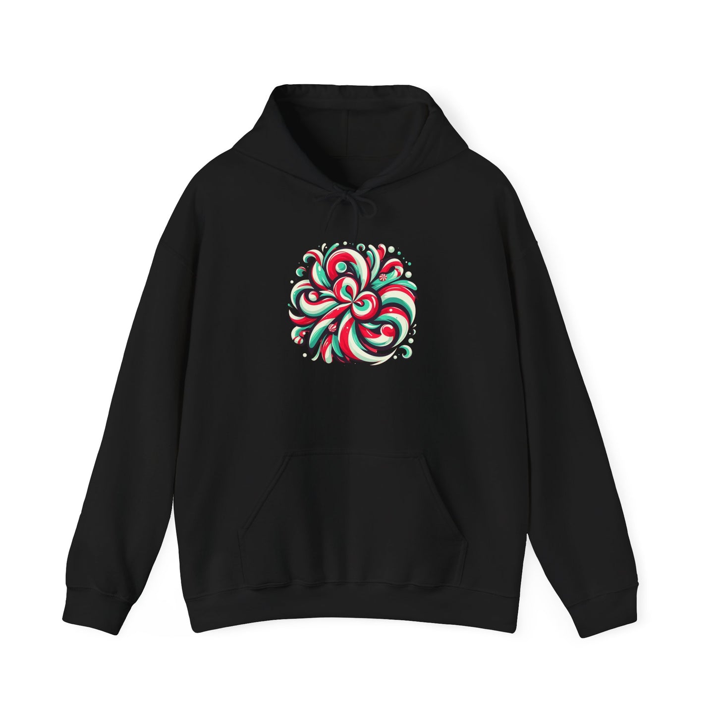 Peppermint Swirl | Unisex Heavy Blend™ Hooded Sweatshirt