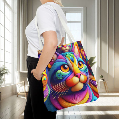 Vibrant Cats | Tote Bag