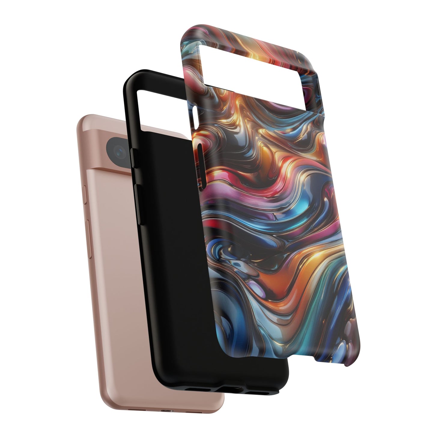 Wave Art Multicolored | Tough Cases