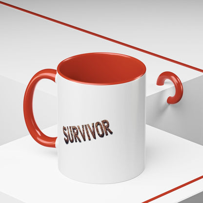 Survivor | Accent Coffee Mug (11, 15oz)