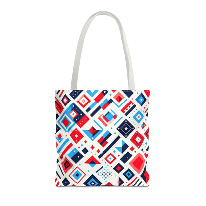 Modern Multicolored Abstract Shapes | Tote Bag