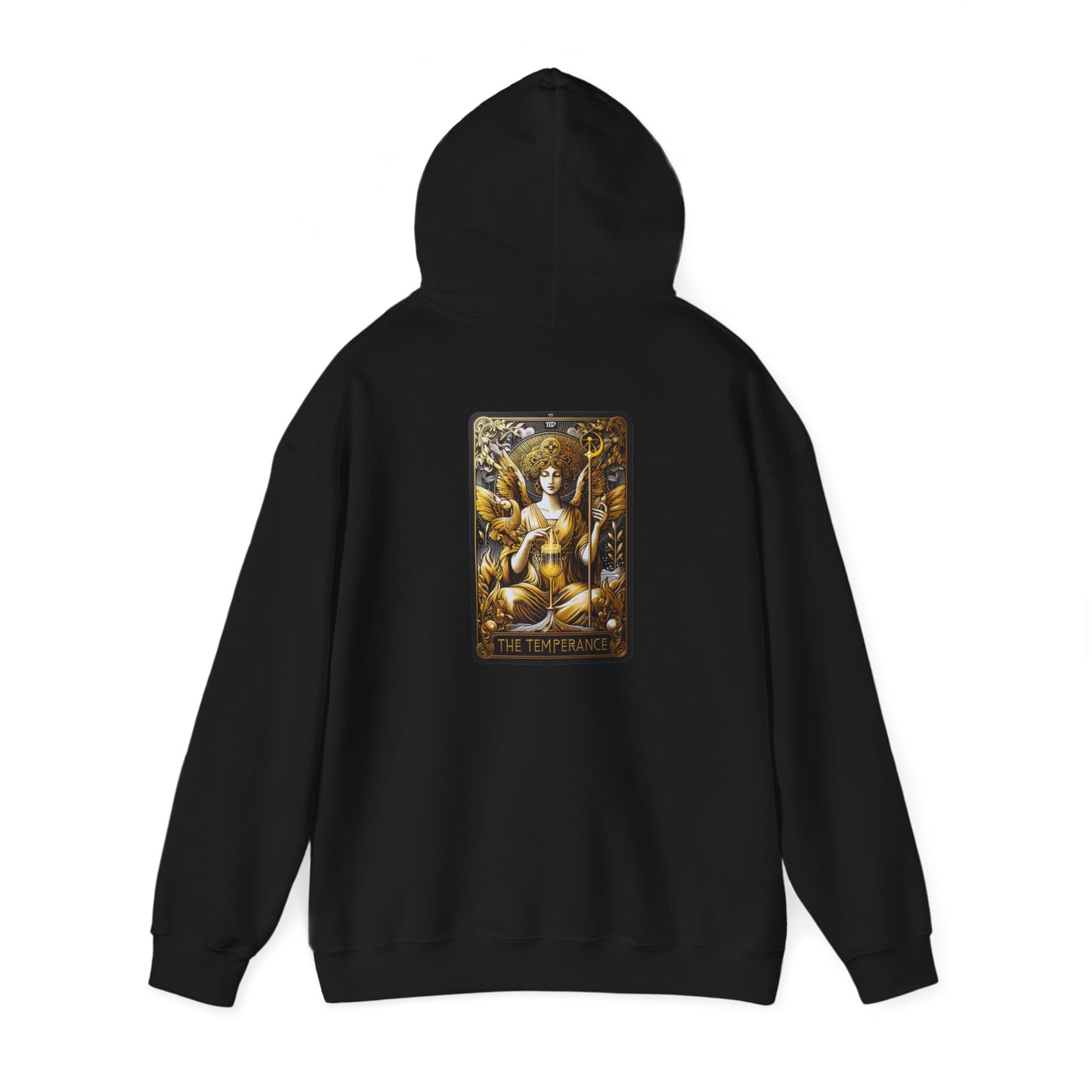 Sudadera unisex con capucha Heavy Blend™ | Carta del Tarot | La Templanza