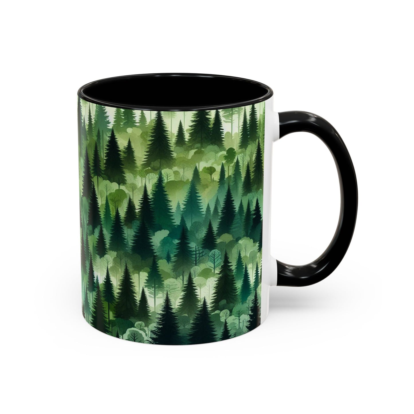 Forest Trees | Accent Coffee Mug (11oz)