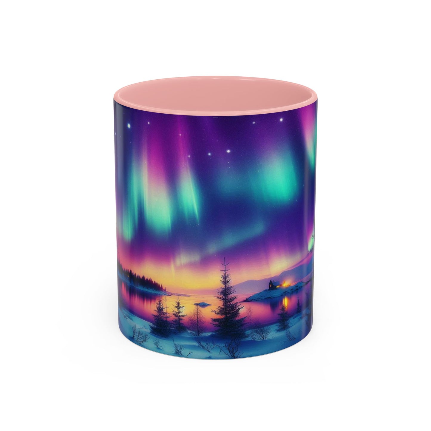 Beautiful Northern Lights | Accent Coffee Mug (11oz)