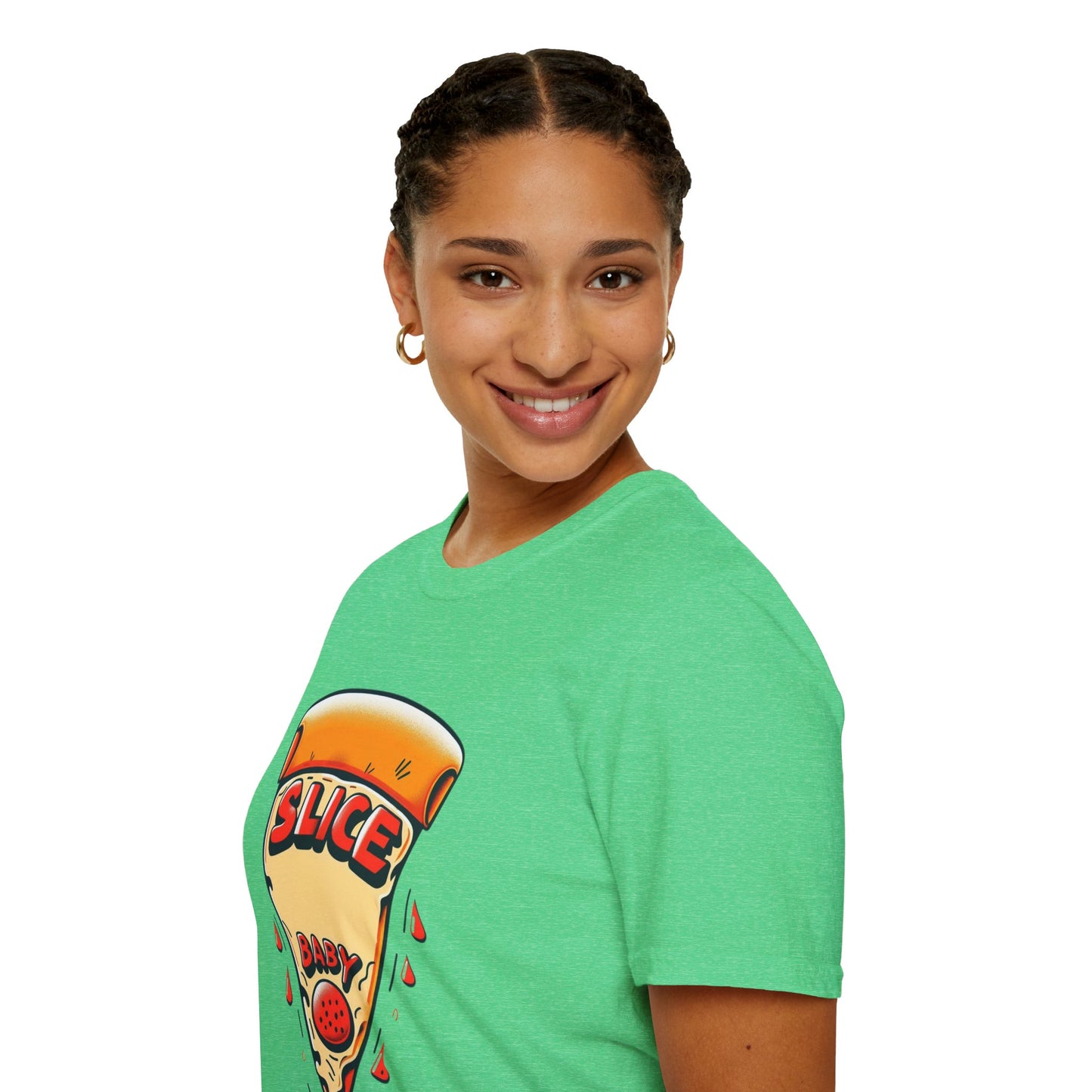 Slice Baby Pizza | Unisex Soft T-shirt