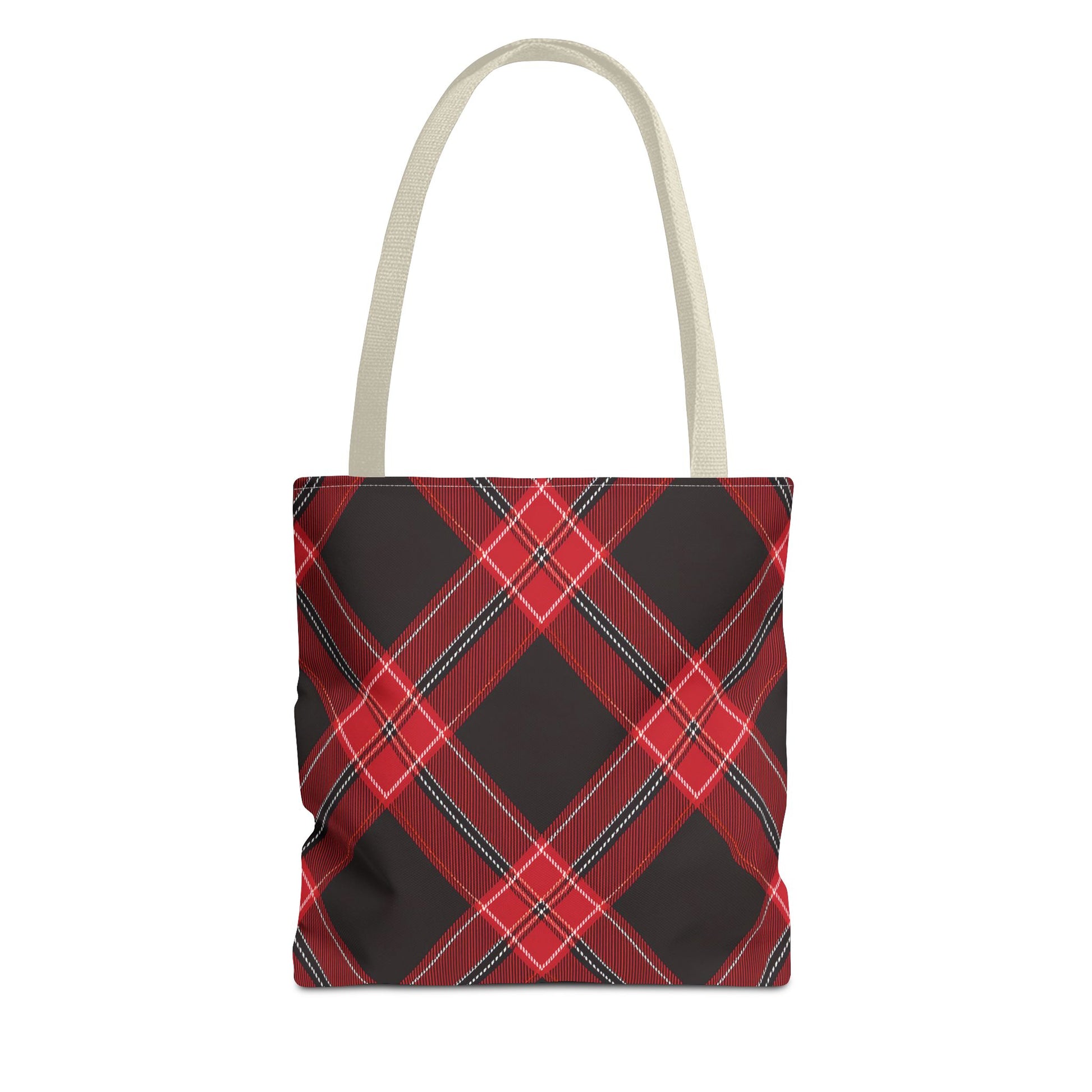 Red, Black Flannel Pattern | Tote Bag