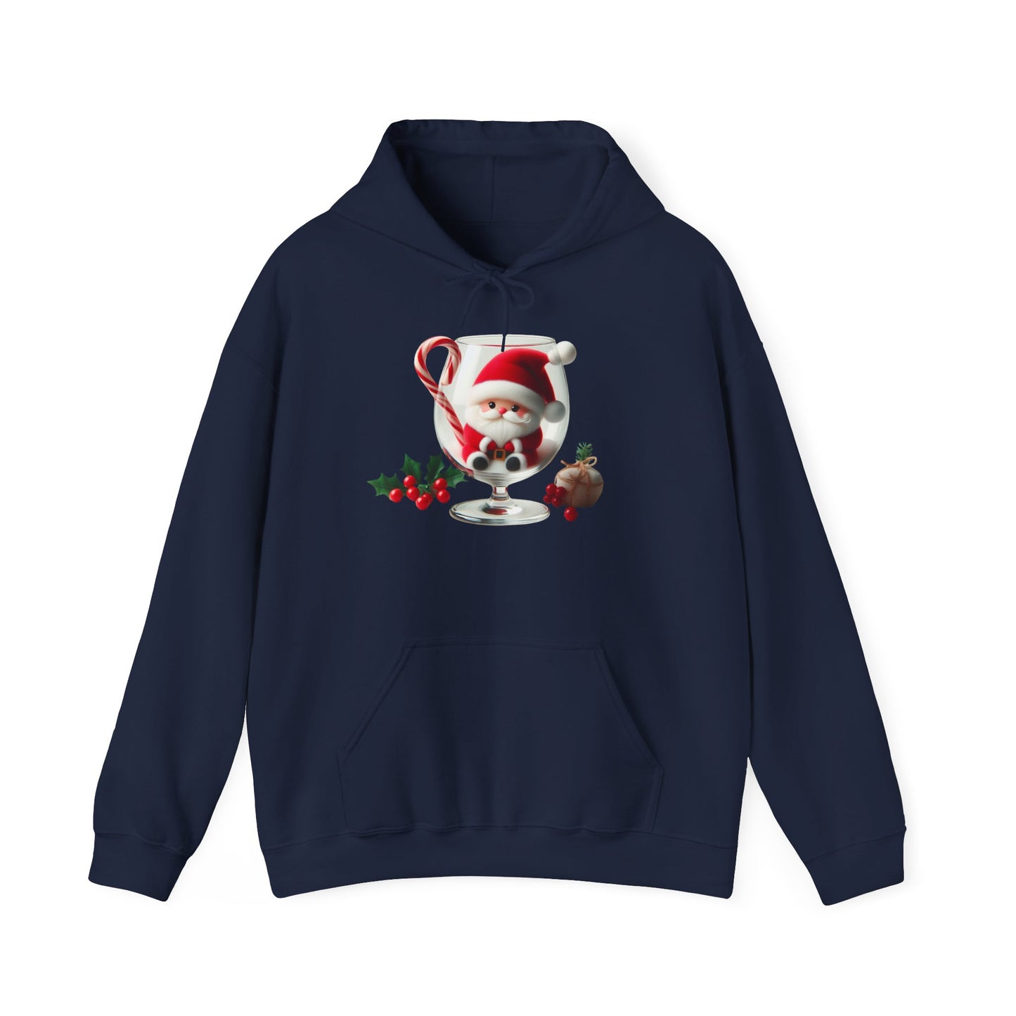 Festive Santa | Unisex Heavy Blend™ Hooded Sweatshirt