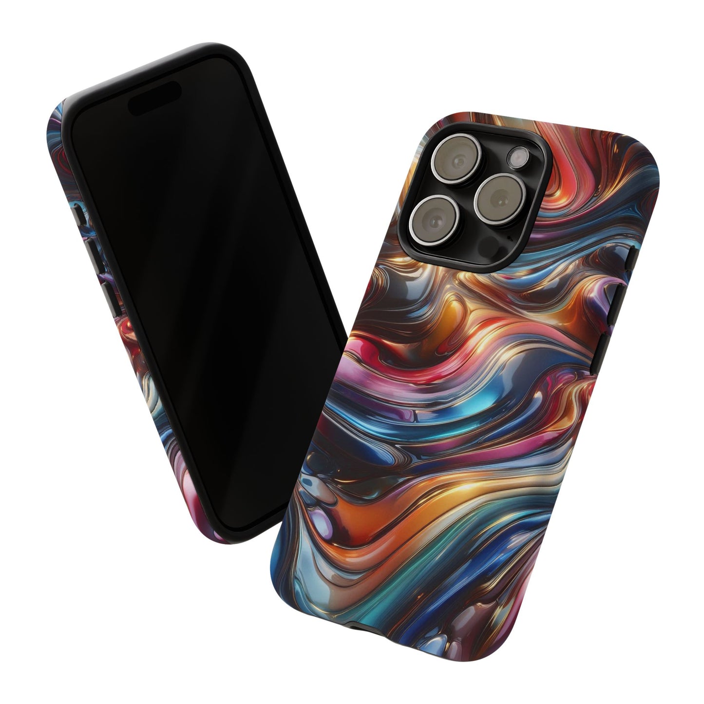 Wave Art Multicolored | Tough Cases