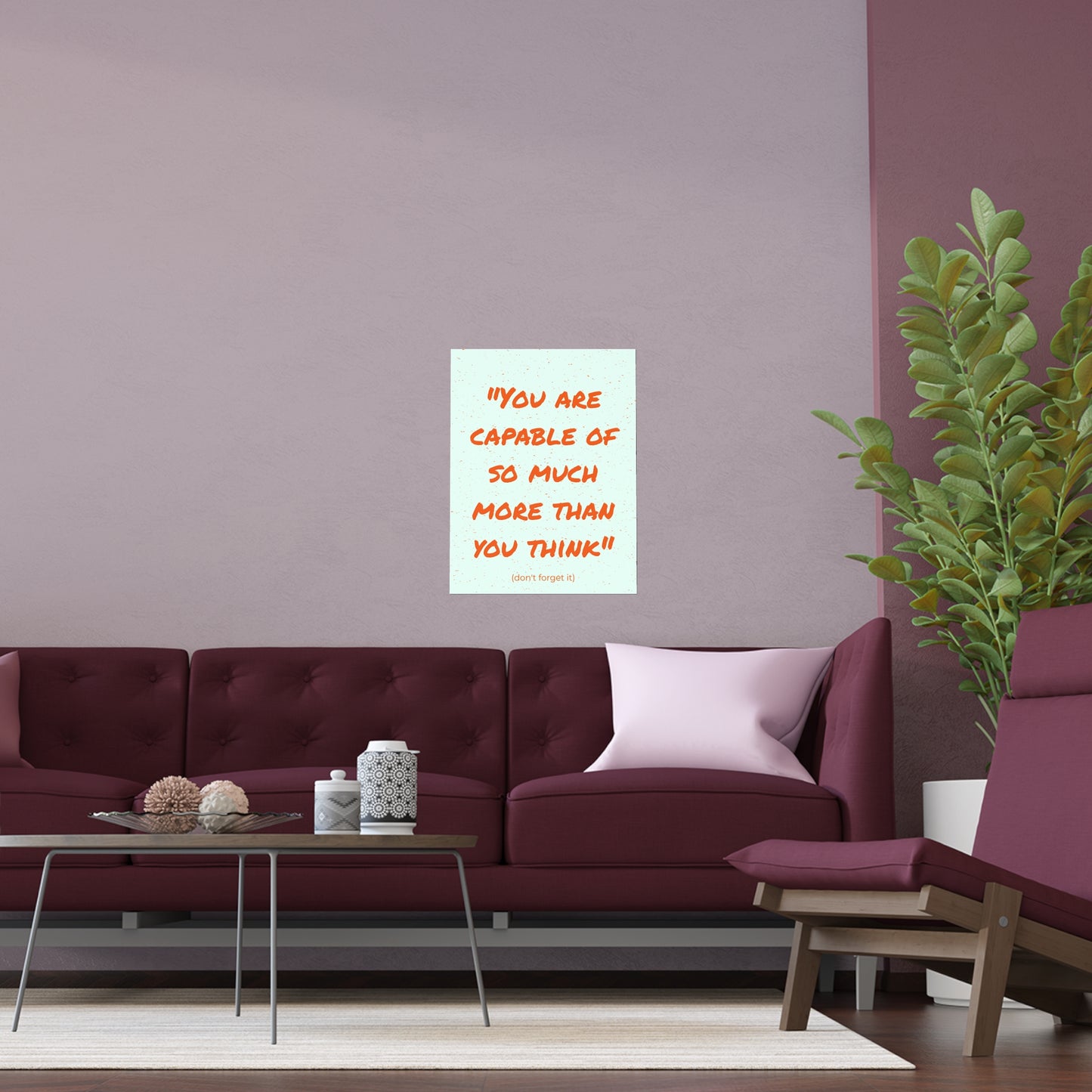 Don't Forget It | Indoor and Outdoor Silk Poster