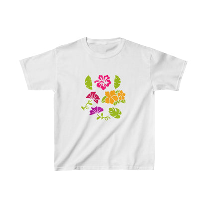 Flowers and leaves | Kids Heavy Cotton™ Tee