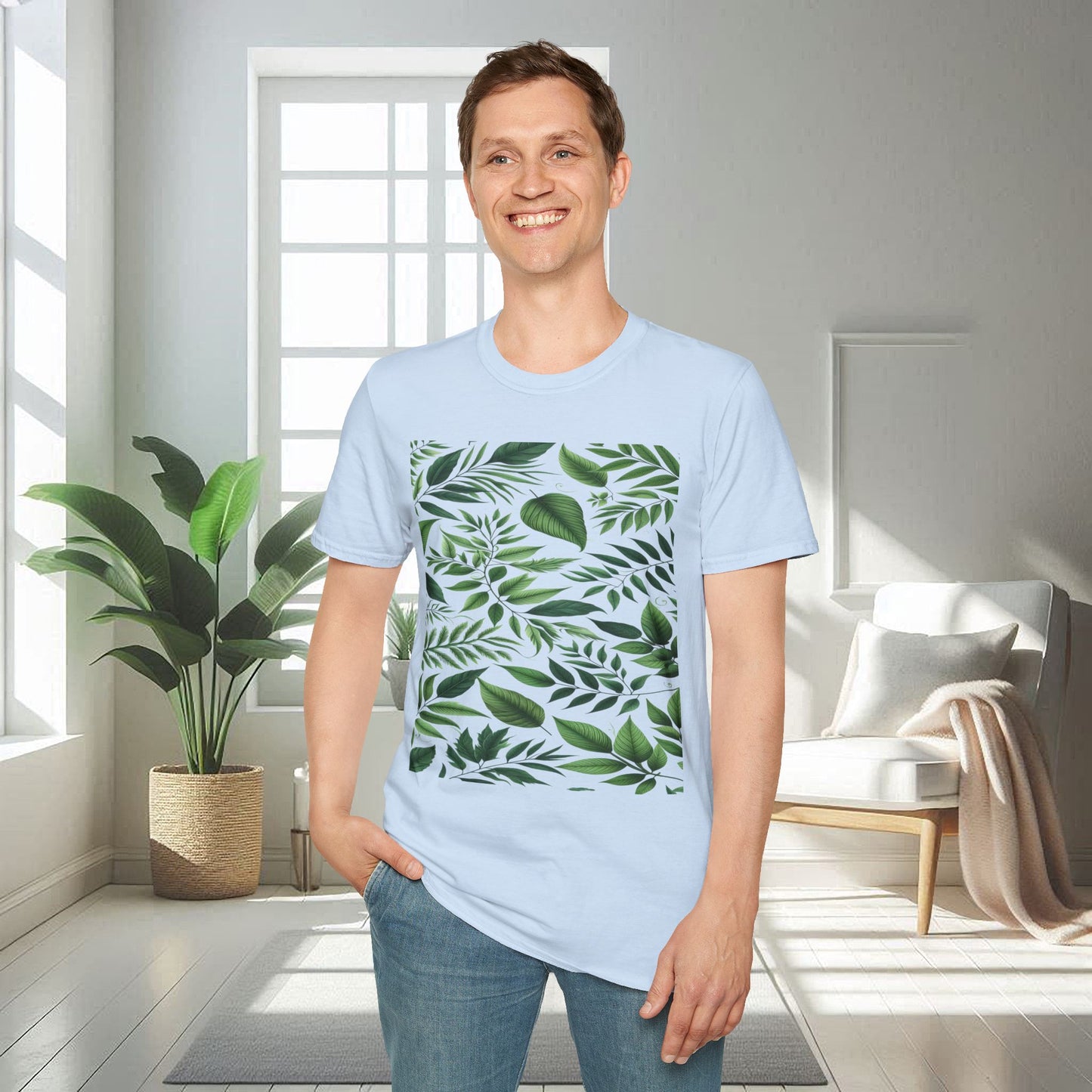 Green Leafs | Unisex Soft T-shirt