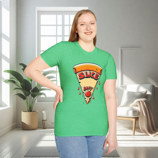 Slice Baby Pizza | Unisex Soft T-shirt