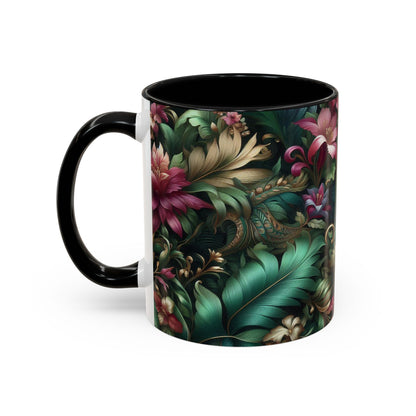 Forest Greenery | Accent Coffee Mug (11oz)