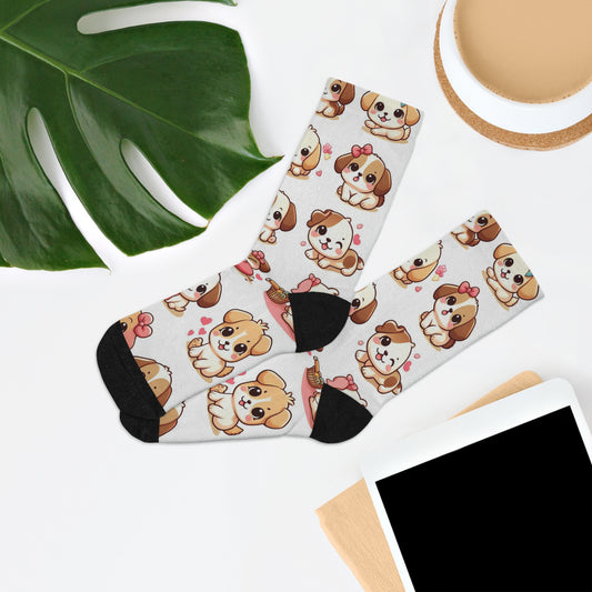 Chiots mignons | Chaussettes confortables