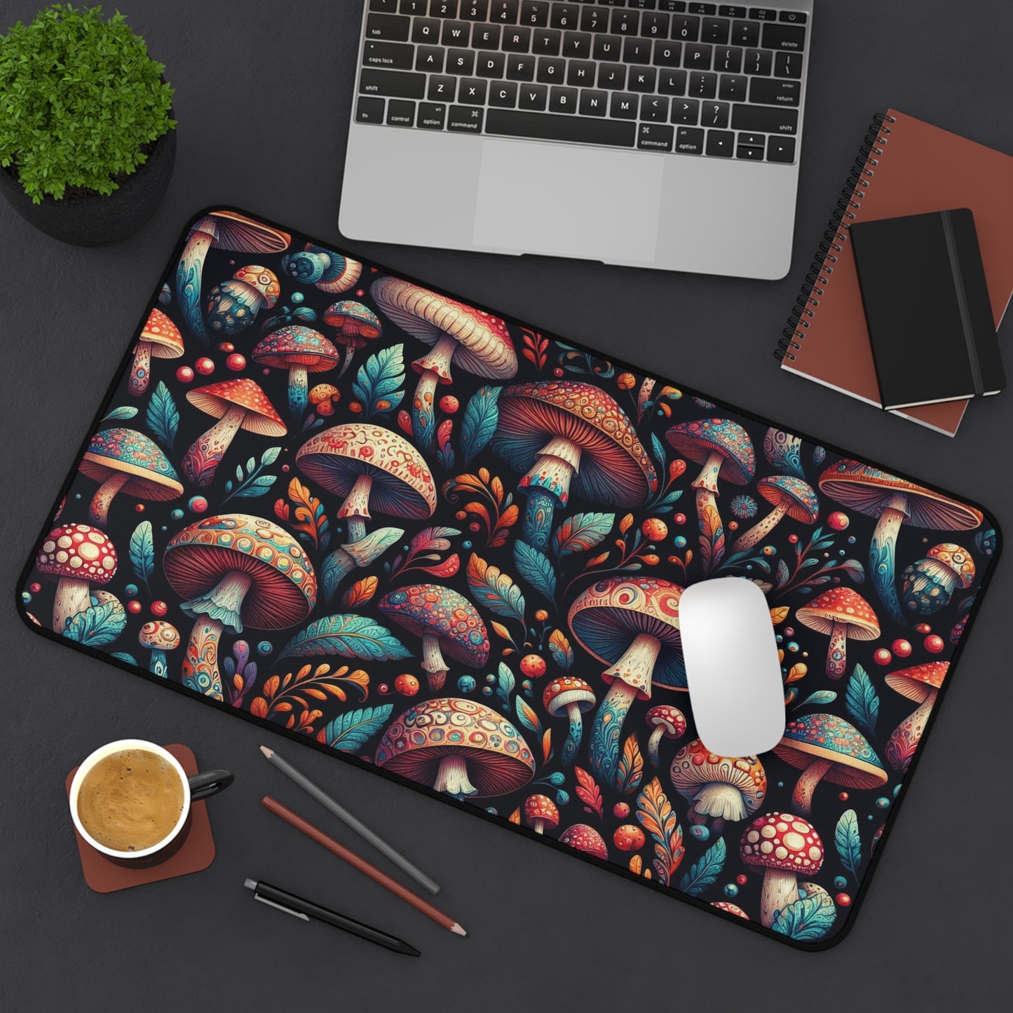 Magic Mushrooms | Desk Mat