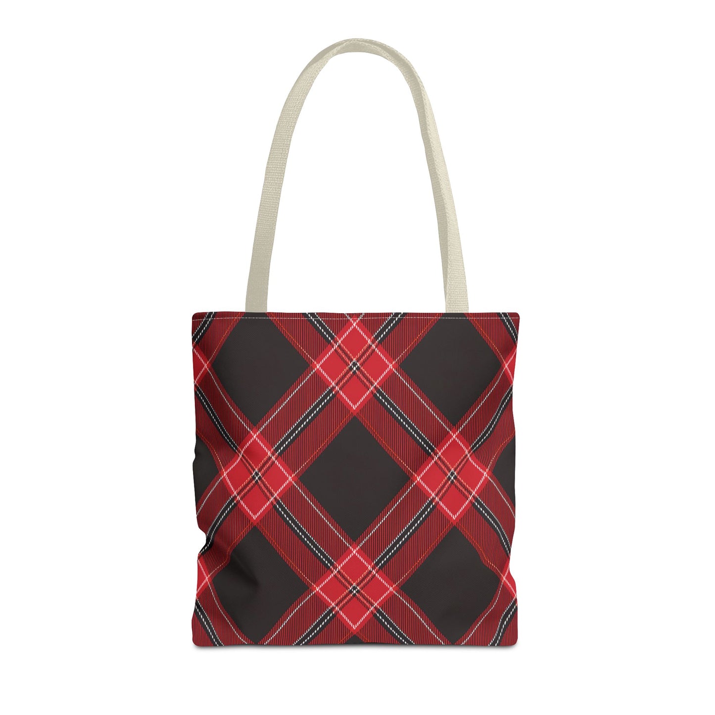 Red, Black Flannel Pattern | Tote Bag