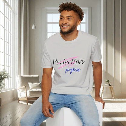 Progress, Not Perfection | Unisex Soft T-shirt