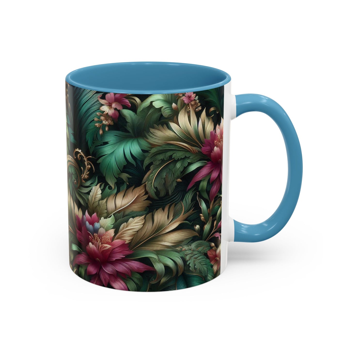 Forest Greenery | Accent Coffee Mug (11oz)