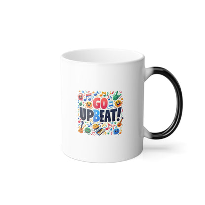 Go Upbeat! | Color Morphing Mug, 11oz