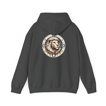 Lion | Signe du zodiaque | Sweat à capuche unisexe Heavy Blend™