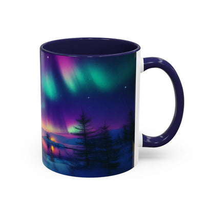 Beautiful Northern Lights | Accent Coffee Mug (11oz)