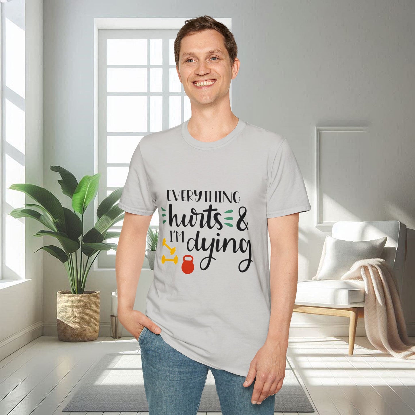 Tout me fait mal, je meurs | T-shirt doux unisexe