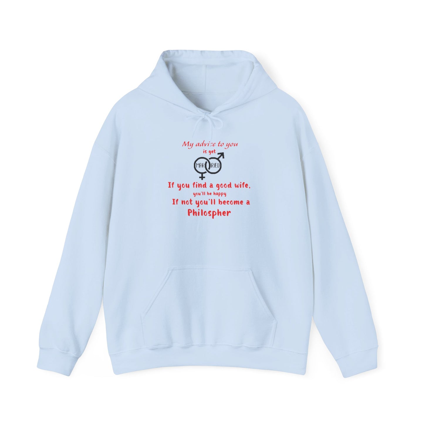 Mi consejo para ti es... | Sudadera con capucha unisex Heavy Blend™