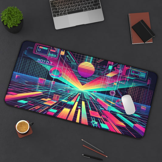 Retro-futuristic Design | Desk Mat