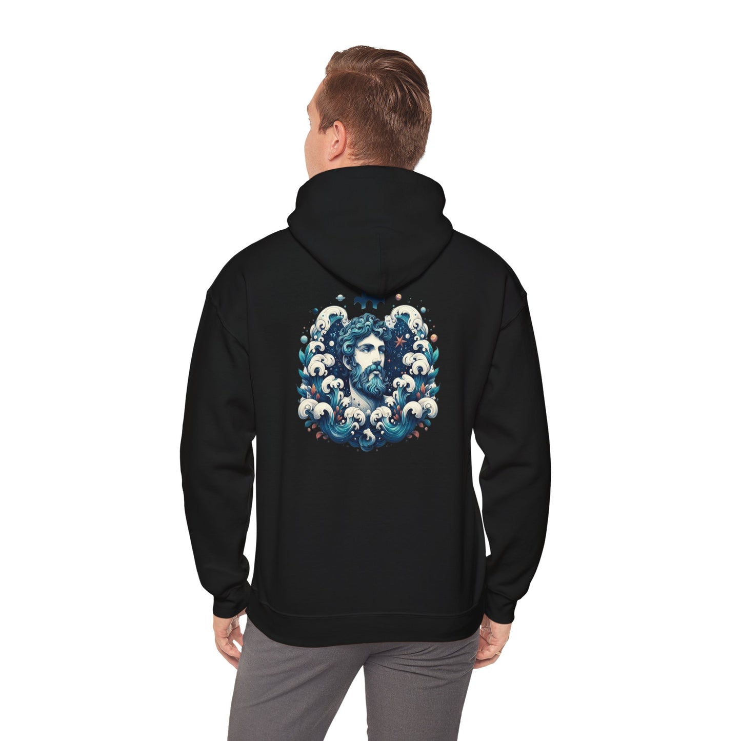 Aquarius | Zodiac Sign | Unisex Heavy Blend™ Hooded Sweatshirt