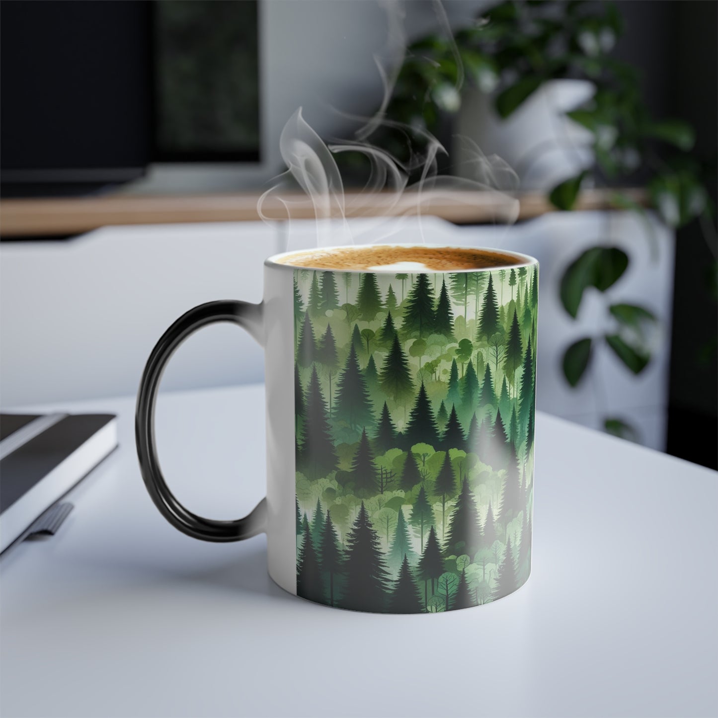 Forest Trees | Color Morphing Mug, 11oz