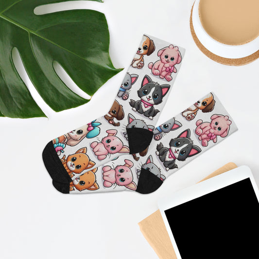 Bébés animaux mignons | Chaussettes confortables