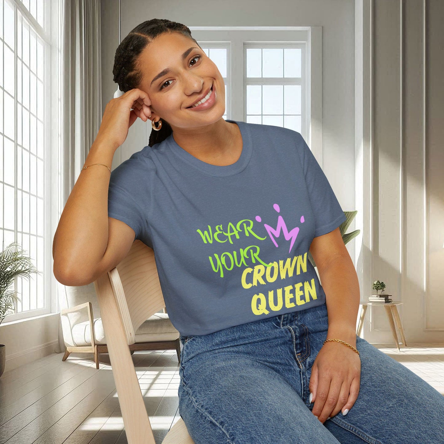 Wear Your Crown Queen | Unisex Soft T-shirt