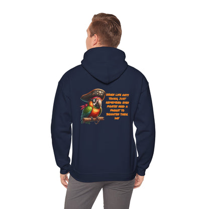 Pirate's Parrot | Unisex Heavy Blend™ Hooded Sweatshirt